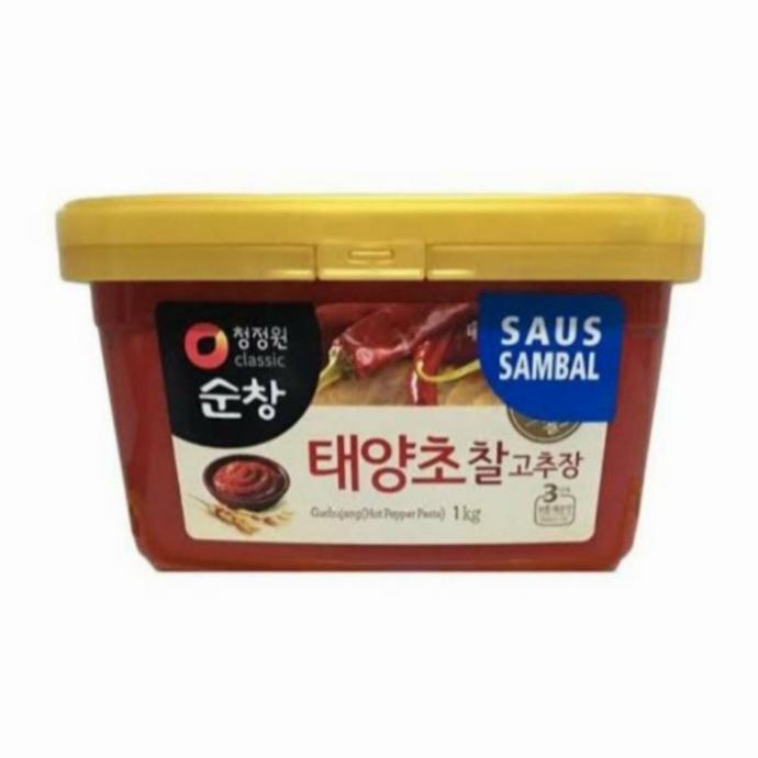 

=====] gochujang 1kg hot pepper paste /saus sauce sambal korea