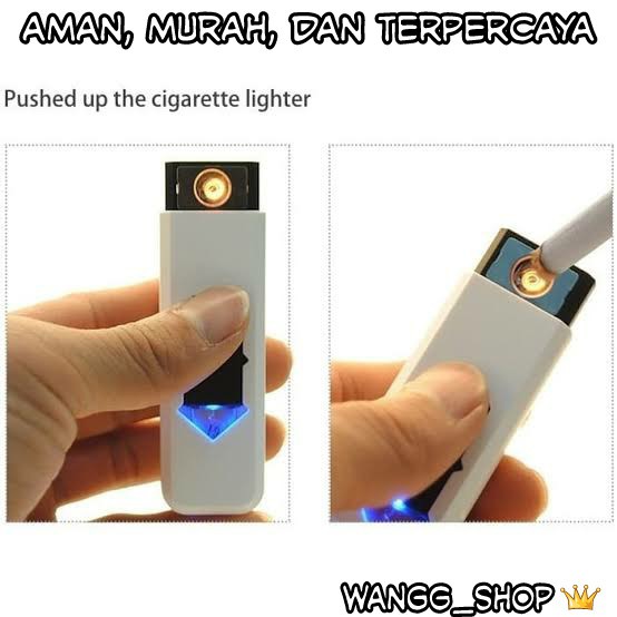 KOREK API USB LISTRIK / RECHARGEABLE LIGHTER USB