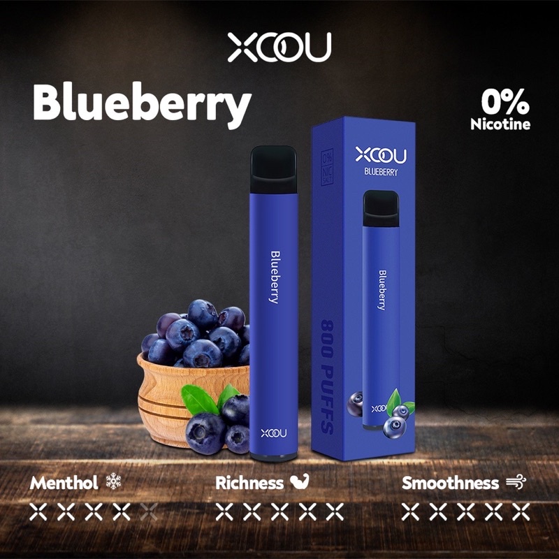 XOOU X2 Disposable pods with filter Vape 800 Puffs - Vape Sekali Pakai nic 0%
