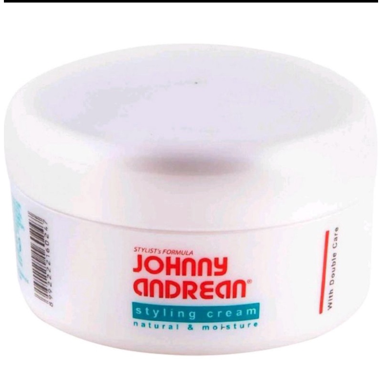 Jual JOHNNY ANDREAN STYLING CREAM NATURAL & MOISTURE 125GR Shopee