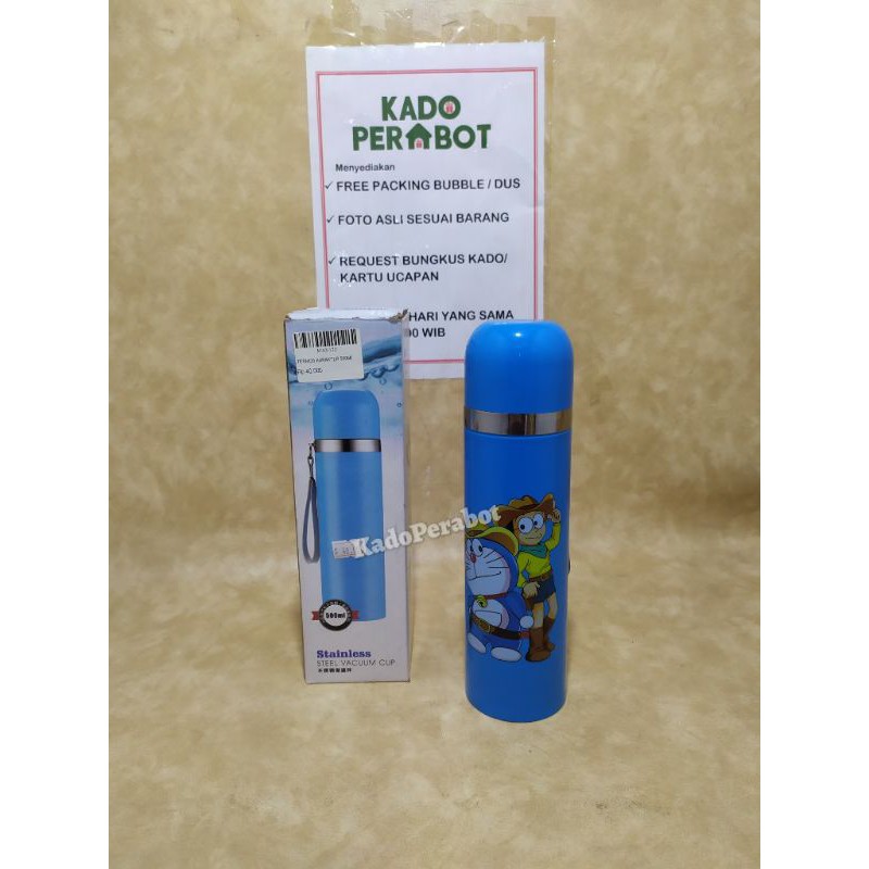 thermos karakter 500ml - thermos kartun - termos air dingin dan panas