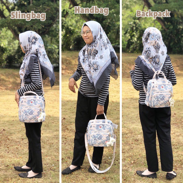 3.3 CRAZY SALE !! TAS DIAPER MINI Original Mini Diaperbag LAGAFFE / TAS BAYI / DIAPERBAG original