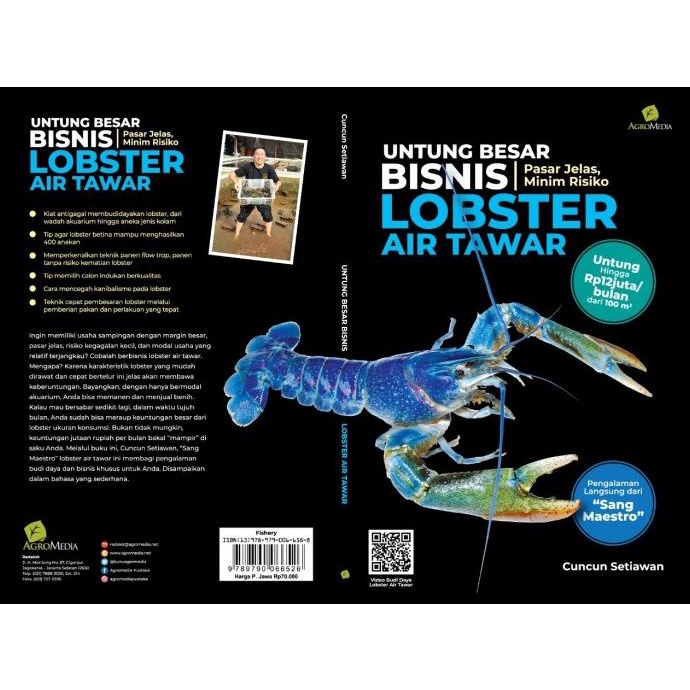 

Buku Panduan Untung Besar dari Bisnis Lobster Air Tawar