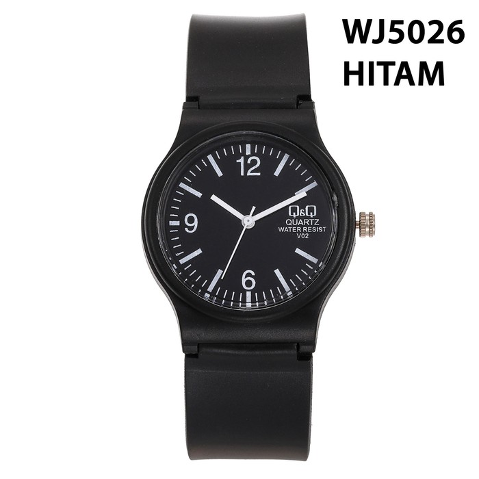 WS11D WJ5026 JAM TANGAN QQ QUARTZ WATER RESIST V02 JAM TANGAN