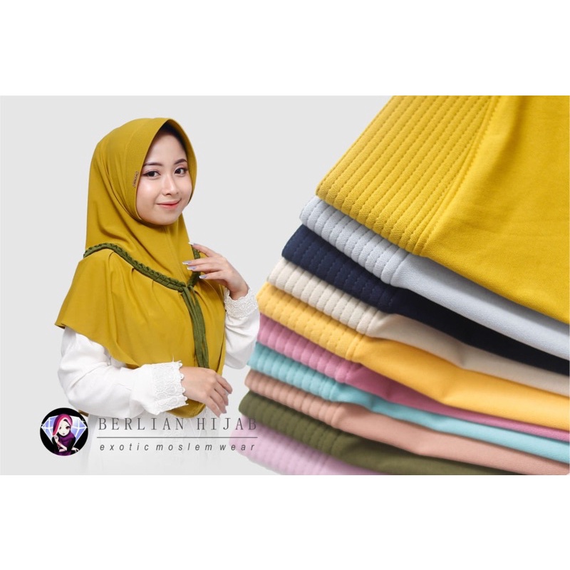 Khimar BERLIAN RANTE Jersey Airis Super