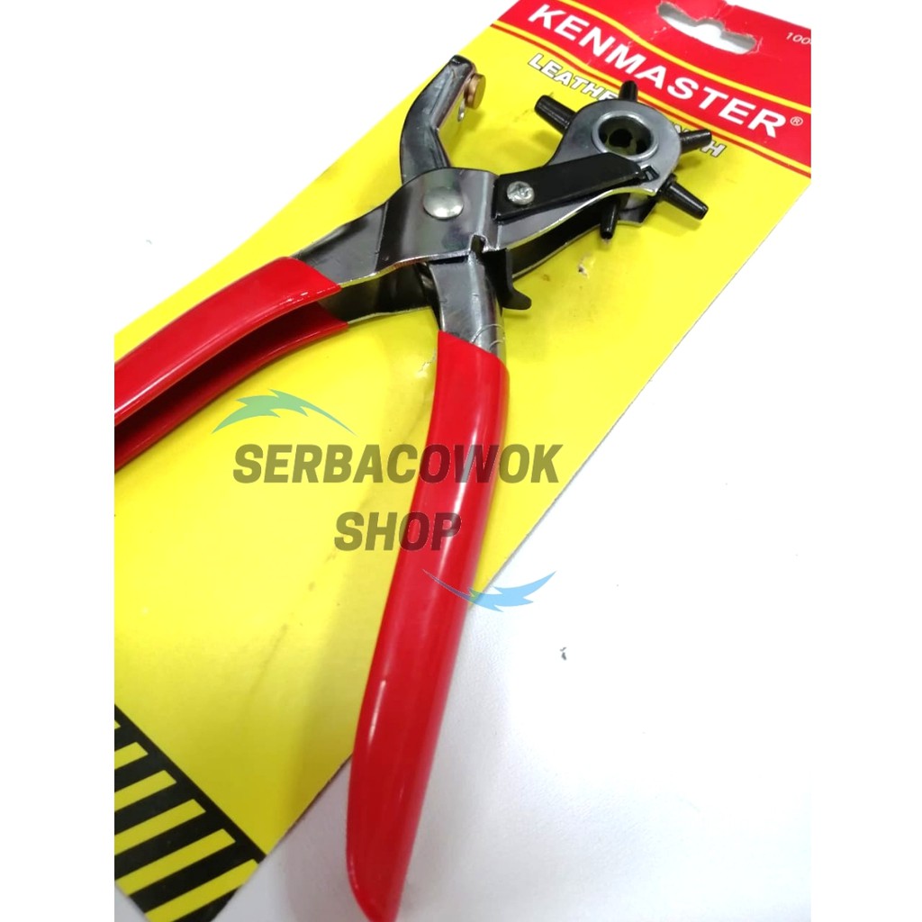 Termurah Alat Pembolong Gesper Tali Pinggang Kenmaster Leather Hole Punch Tools Hq Berkualitas