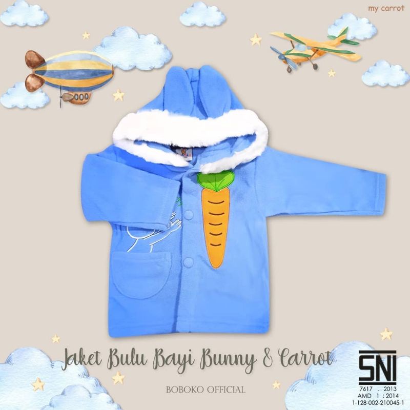 jaket bayi jaket balita jaket anak romper anak balita bludru hangat