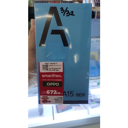 Oppo A15 new