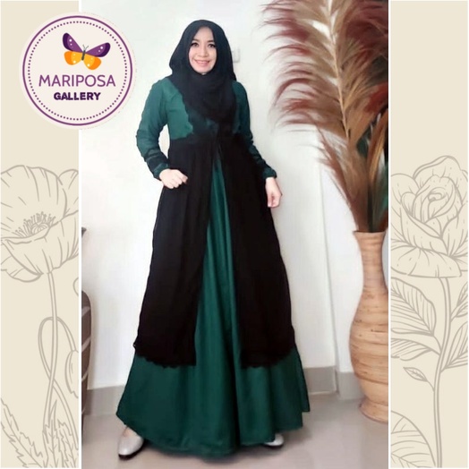 DEURA Busana Muslim Terbaru / Dress Deura / Gamis Deura Original / Setelan Gamis Deura 263 Original