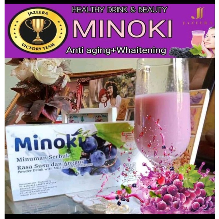 MINOKI COLLAGEN JAZEERA 100% ORIGINAL