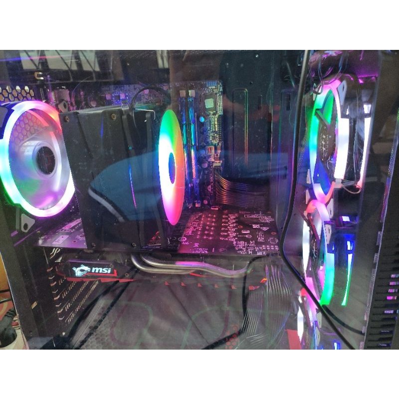 XBT Aura Rainbow RGB fan casing 12CM LED RING - Fan case 12cm Double ring