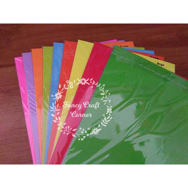 

Kertas A4, 80 gr warna terang (bright) Sinar Dunia (dulu Spectra)