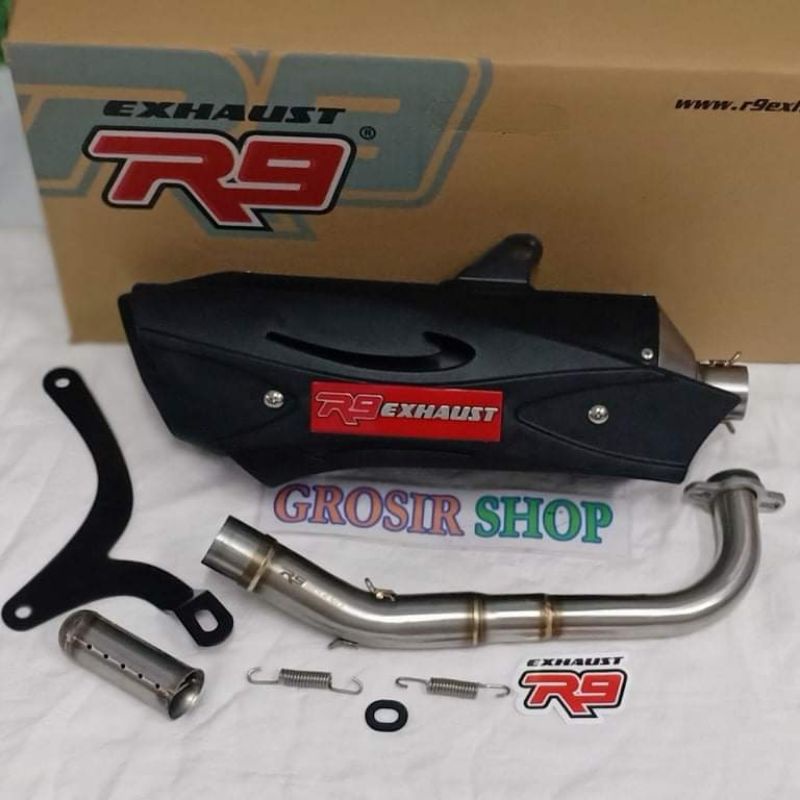 KNALPOT R9 MISANO MIO M3 - MIO SOUL GT 125 - FINO 125 - X RIDE 125 - R9 MISANO SERIES MIO M3 MIO Z