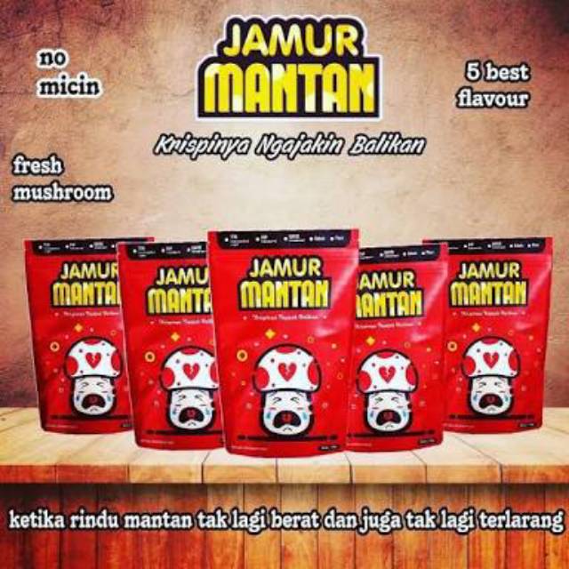 Snack Jamur MANTAN Crispy