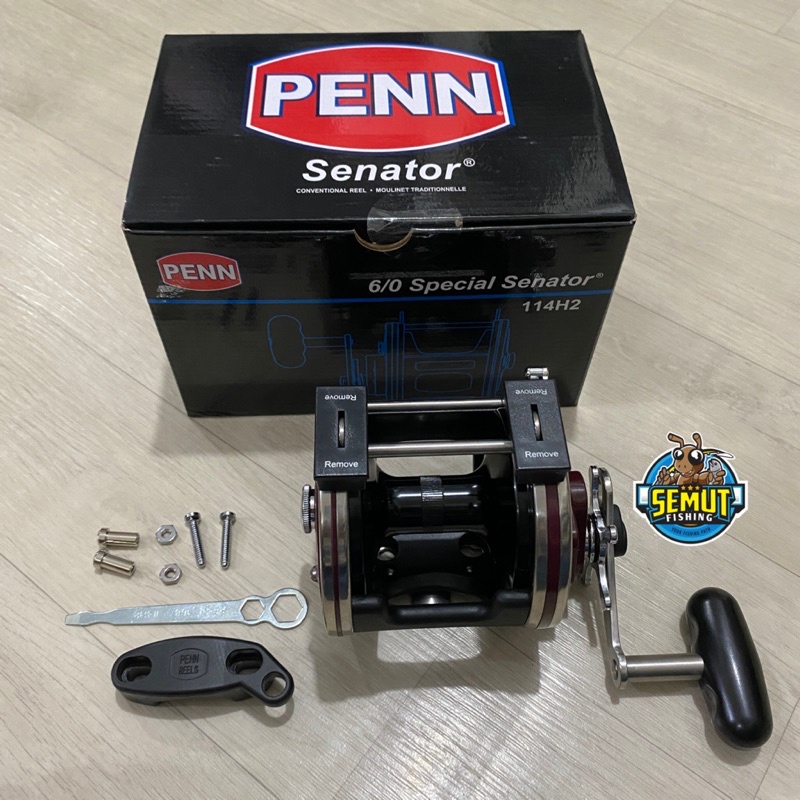 PENN 6/0 SPECIAL SENATOR 114H2 OVERHEAD TROLLING REEL