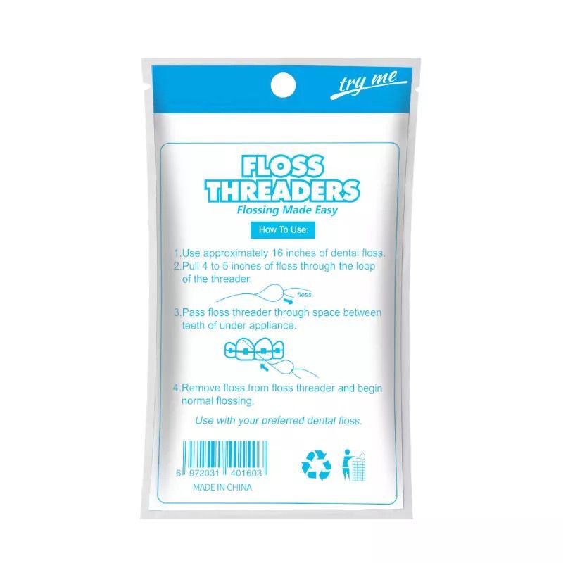 Dental Floss Threaders isi 70pcs