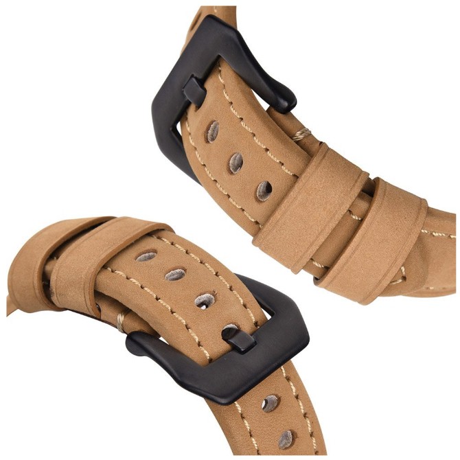 Tali Jam 18mm Watch Strap Garmin Venu 2s 40mm - Crazy Horse Leather Kulit