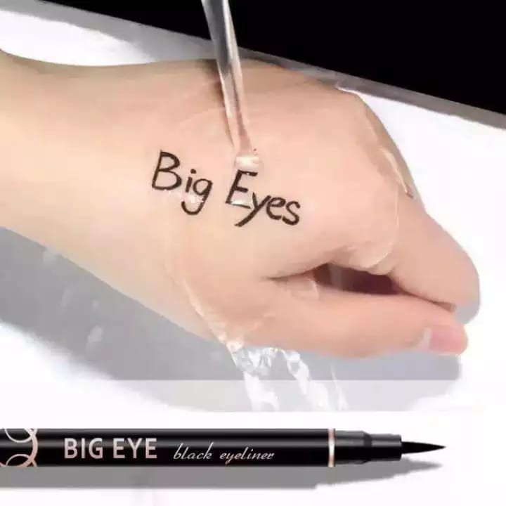 Aiyi Eyeliner Pensil Alis Korea Cair Warna Hitam Anti Air Make Up - Cancodo-4