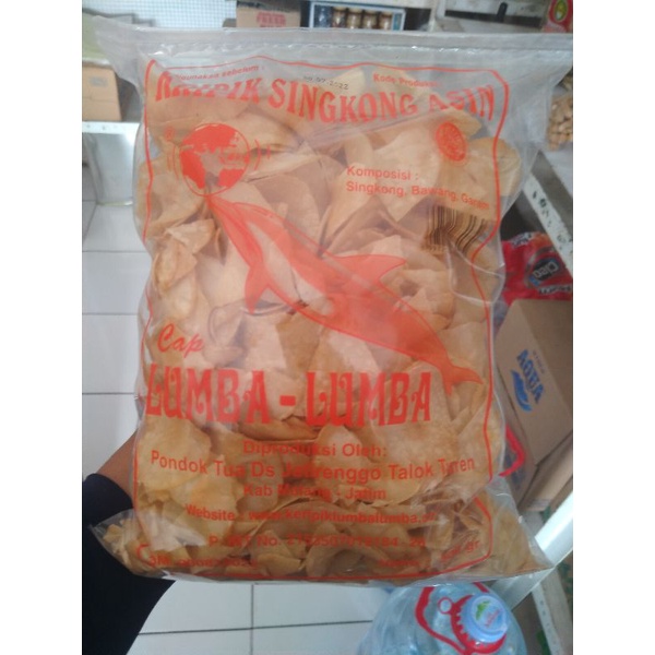 Jual Kripik Singkong Asin Lumba Lumba Khas Batu Khas Malang Snack