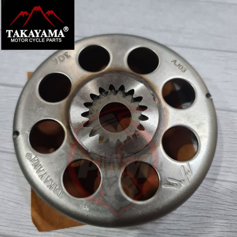 Mangkok Lonceng Rumah Ganda Sproket Shogun 110 Takayama - Japan Qualty-3