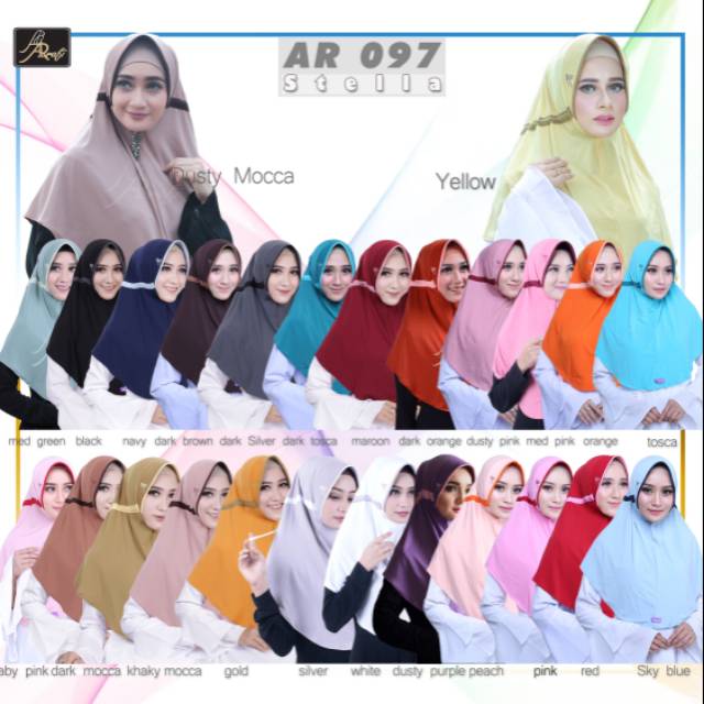 Arrafi 097 std | arrafi hijab | arrafi serut | arrafi bergo