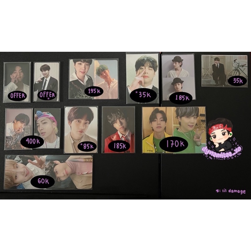 Photocard BTS Official