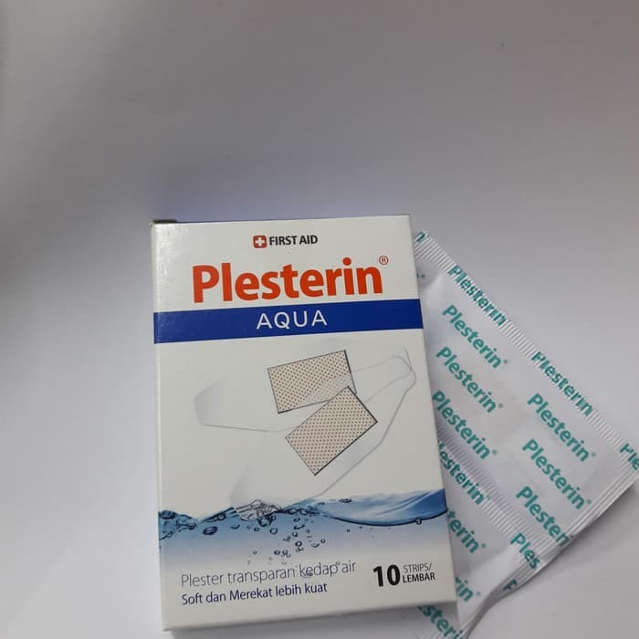 Onemed Plester Luka Transparan Plesterin Aqua Box isi 10 pcs