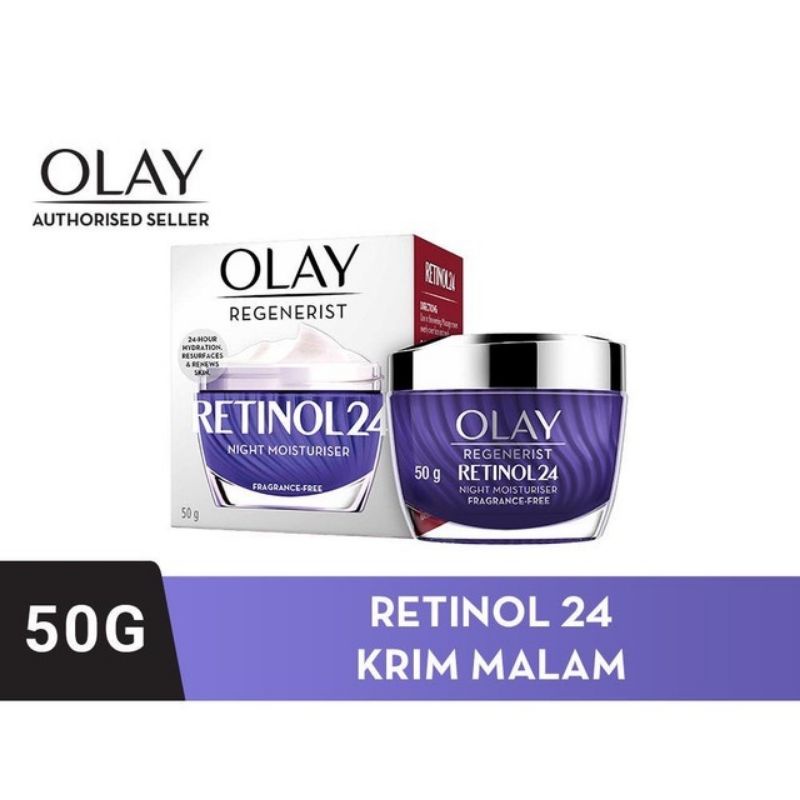 Olay Regenerist Retinol 24 Night Cream 50gr Olay Retinol 24 Cream