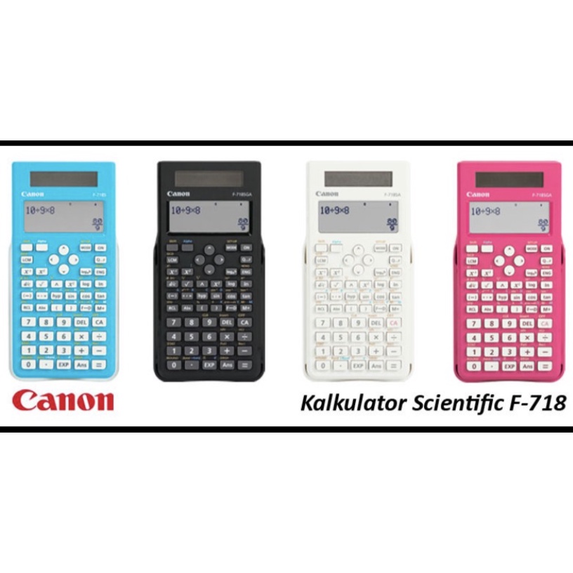 

KALKULATOR CANON SCIENTIFIC CALCULATOR F-718S
