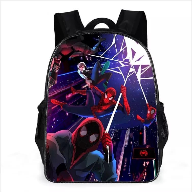 Lagi HIts Tas Ransel Sekolah Anak Laki-laki Motif Printing Superhero Spiderman Best Seller Trend Backpack Anak Kembali Ke Sekolah