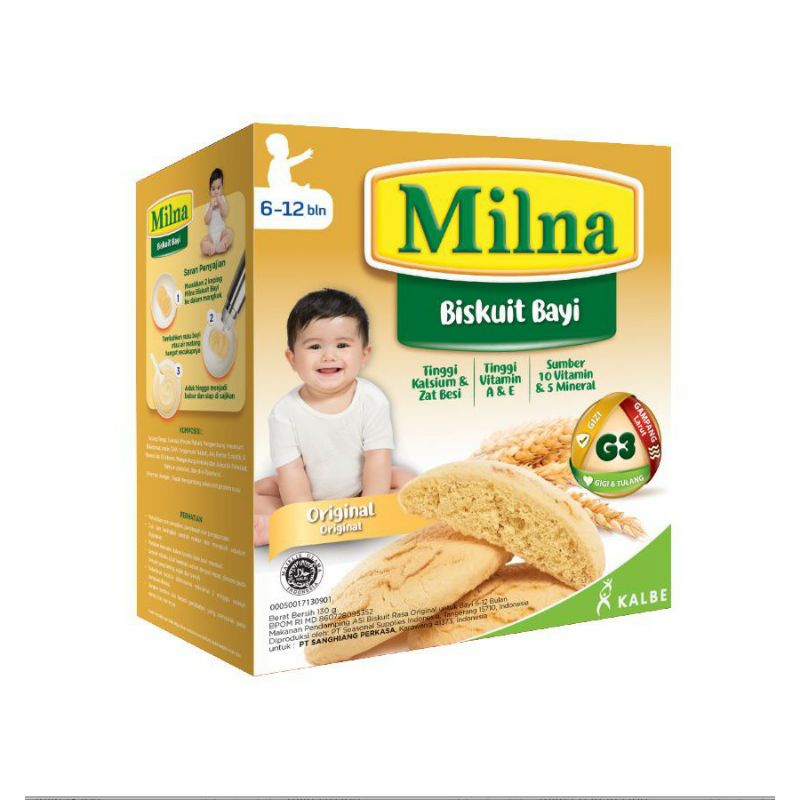 Milna Biskuit Bayi 6 Plus