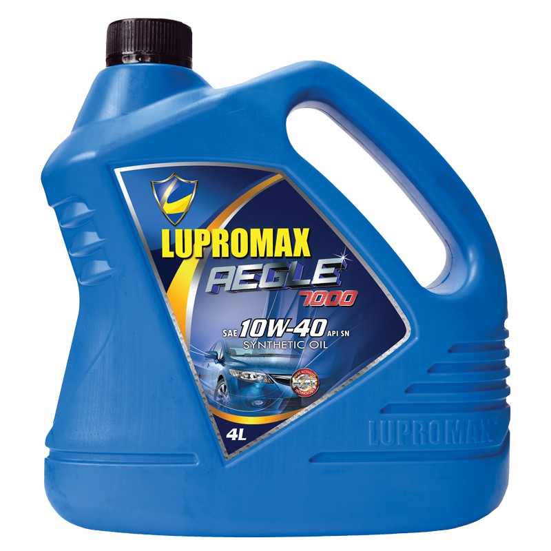 OLI MOBIL Lupromax Aegle 7000 10W-40 API SN - 4 liter Oli Mobil Mesin Sintetik