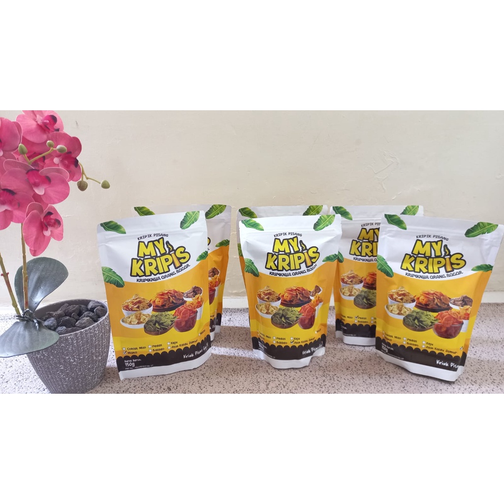 

MY KRIPIS, KERIPIK PISANG berbagai rasa