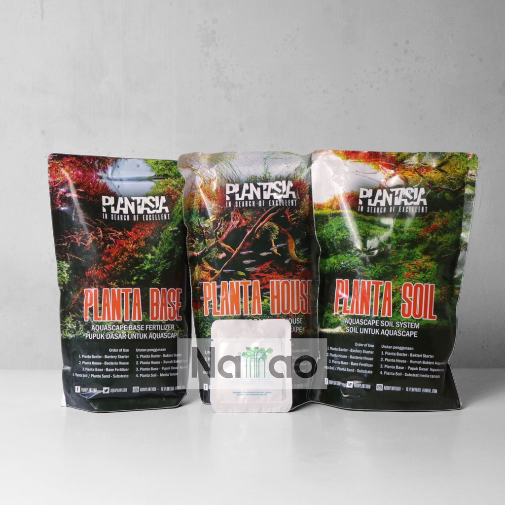 PAKET LENGKAP SUBSTRAT MEDIA TANAM AQUASCAPE PLANTASIA X NANAO