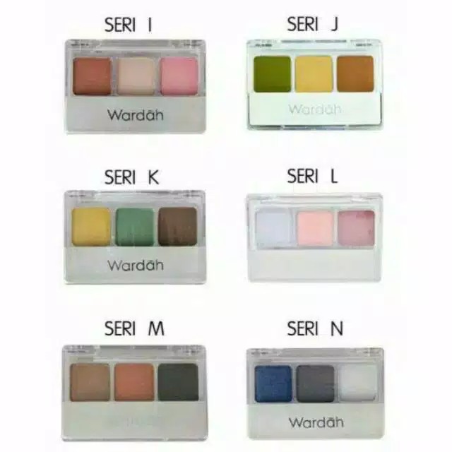 ❣️Rakkistore99❣️Wardah Eyeshadow seri A - N (100% Original)