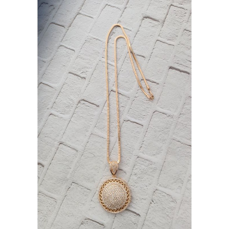 Kalung Panjang Fashion Berlian Eropa