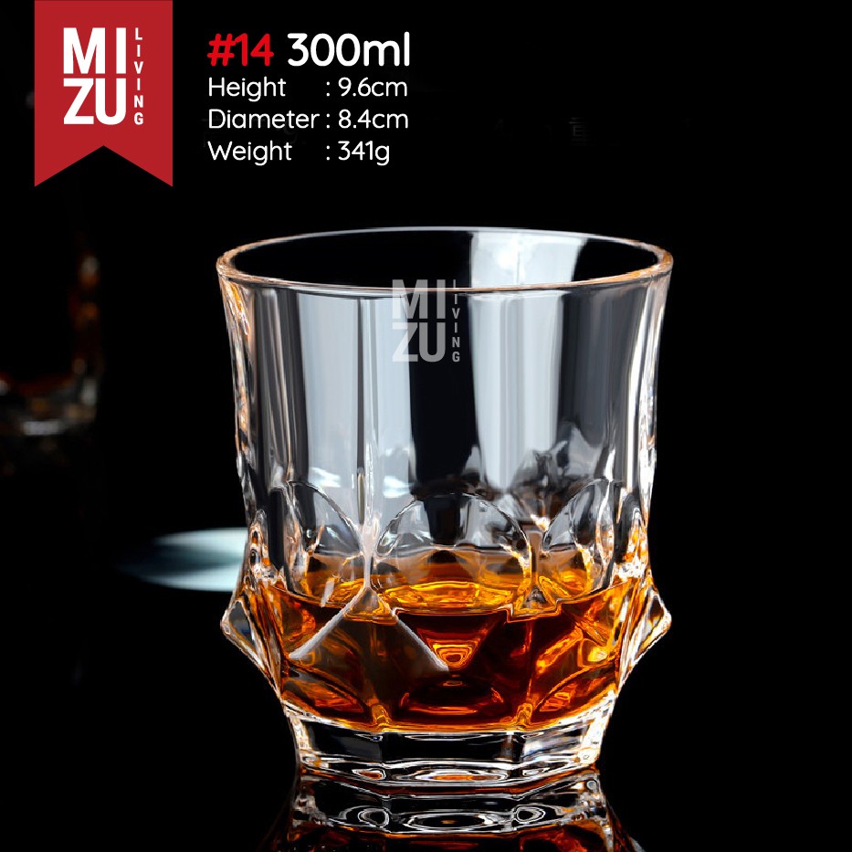 ROMA Whiskey Glass Gelas Kaca Whisky On The Rocks Gelas Air Minum-7