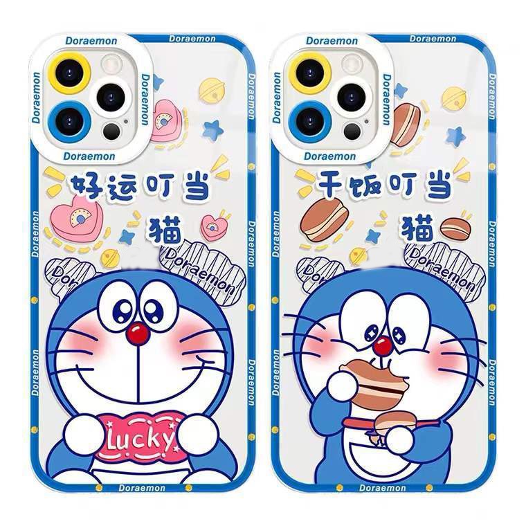 Soft Case TPU Transparan Motif Kucing Untuk Iphone 13 Pro Max / 12 / 11 / XS / XR / X / 8 / 7 / 6 Plus / SE 2020