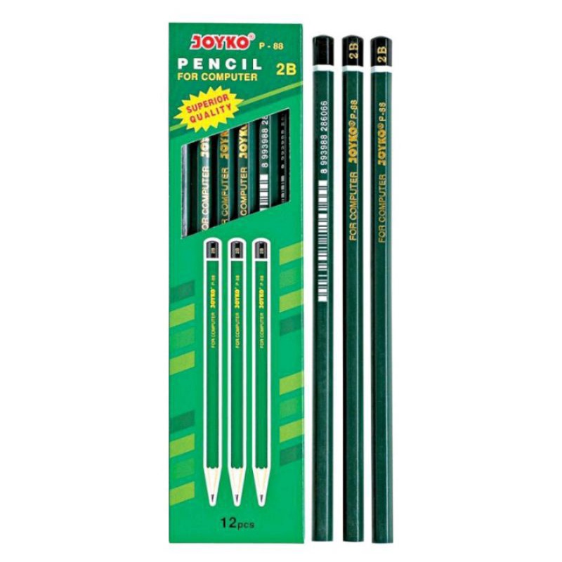 

Pensil Pinsil Pencil 2b Joyko P88 Ecer Harga Per Pcs I Pensil Komputer