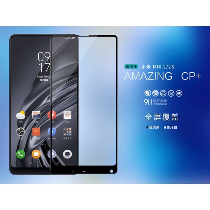 XIAOMI Mix 2 / 2S Tempered Glass NILLKIN Amazing CP + - Putih