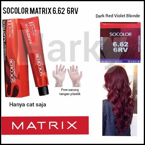 Cat Matrix Socolor 6.62 6Rv Dark Red Violet Blonde 90Ml (Cat Saja)