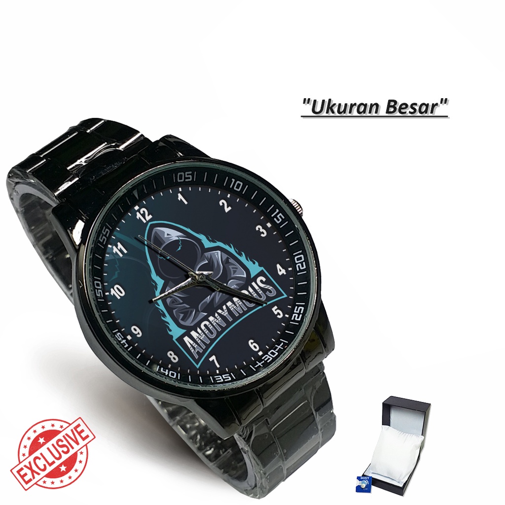 (Exclusive) Jam Tangan ANONYMOUS Custom Rante Couple / Satuan