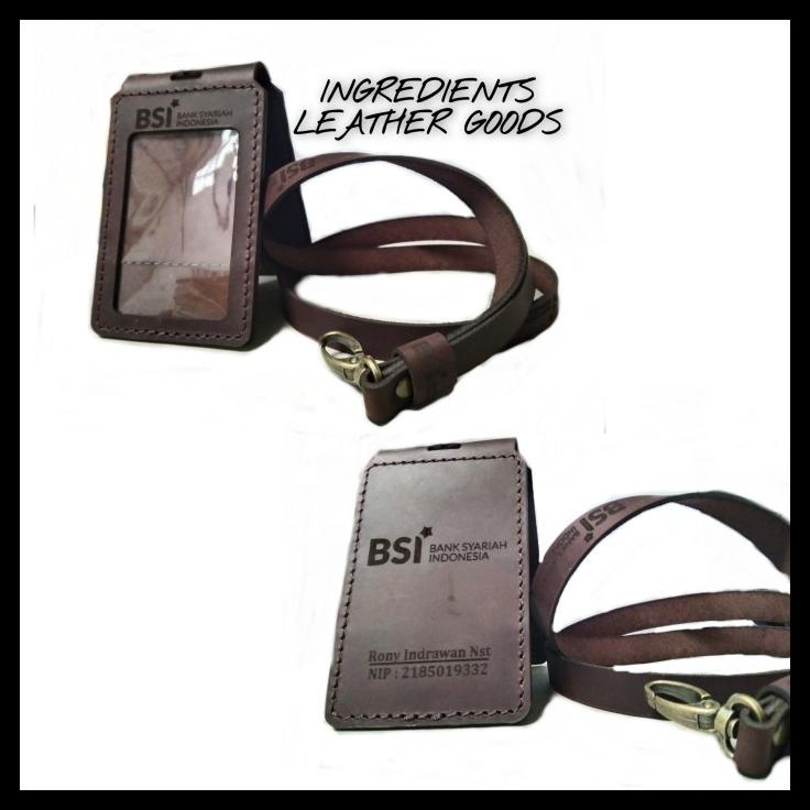 

BEST SELLER !!! ID CARD HOLDER LIPAT WARNA COKELAT - COKELAT CH TERLARIS