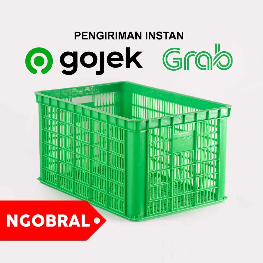 Keranjang Industri 60 cm Kotak Penyimpanan Krat / Container Box Besar