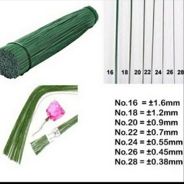 Batang kawat / tangkai bunga / tangkai bunga kawat