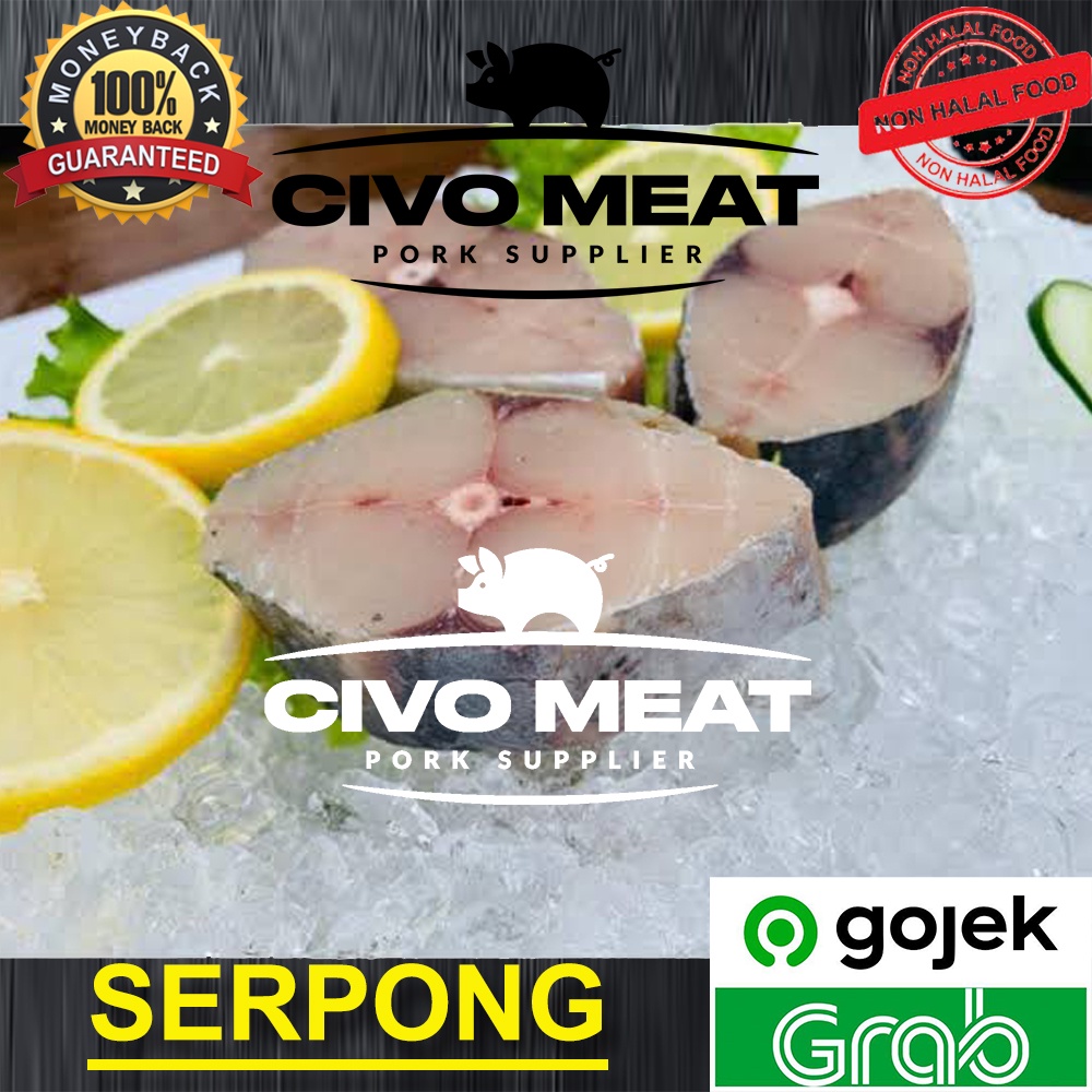 

ikan tenggiri steak cut 500gr frozen