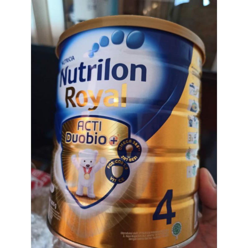 

Nutricia Nutrilon Royal 4 Acti Duobio+ Vanilla Untuk anak usia 3-6tahun