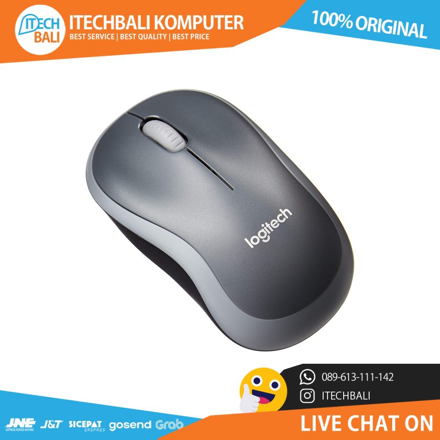 Mouse LOGITECH M185 Wireless | ITECHBALI