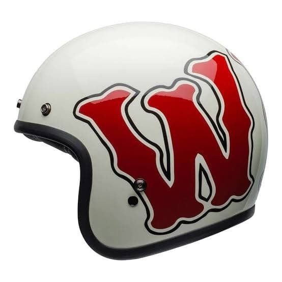 BELL CUSTOM 500 RSD WFO I HELM MOTOR HALF FACE RETRO VINTAGE