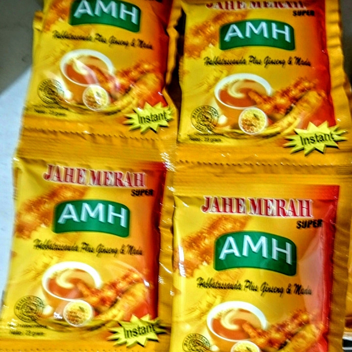 

Jahe Merah AMH Renceng isi 12sachet